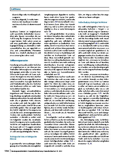 Vorschauseite 2: Zuschauendes Verhalten an Unglücksorten – nicht immer ist es „Schaulust“, nicht immer sind es „Gaffer“