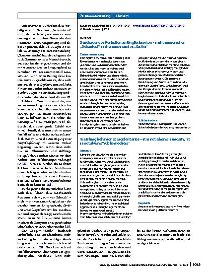 Vorschauseite 3: Zuschauendes Verhalten an Unglücksorten – nicht immer ist es „Schaulust“, nicht immer sind es „Gaffer“