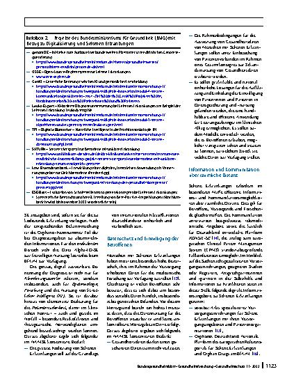 Vorschauseite 5: Seltene Erkrankungen und Digitalisierung im Kontext des Nationalen Aktionsbündnisses für Menschen mit Seltenen Erkrankungen (NAMSE)