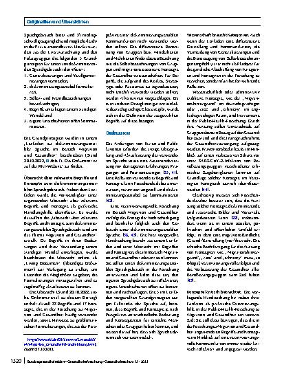 Vorschauseite 5: Diskriminierungssensible Sprache in der Forschung zu Migration und Gesundheit – eine Handreichung