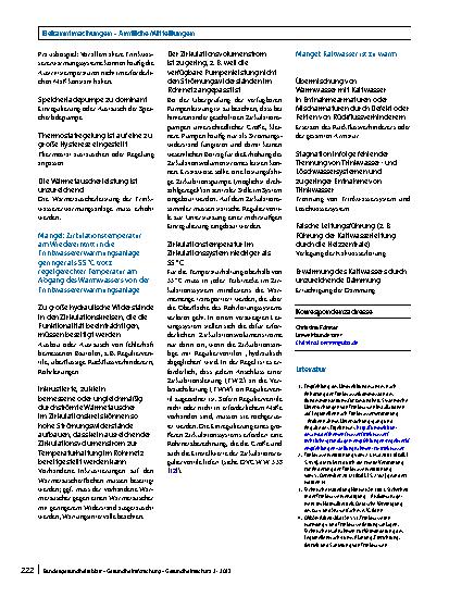 Vorschauseite 5: Empfehlungen für die Durchführung einer Gefährdungsanalyse gemäß Trinkwasserverordnung
