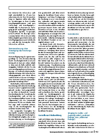 Vorschauseite 4: Dateninfrastrukturen für die Gesundheitsforschung