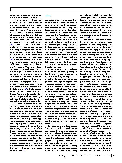 Vorschauseite 6: Mobile Gesundheitstechnologien, soziale Gerechtigkeit und populationsbezogene Vulnerabilitäten