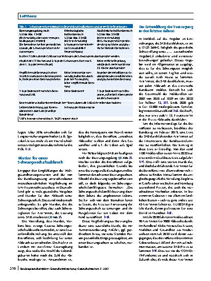 Vorschauseite 5: Schwangerschaftsabbruch in Deutschland: Gesetzeslage, Herausforderungen und aktuelle Entwicklungen unter Berücksichtigung der COVID-19-Pandemie