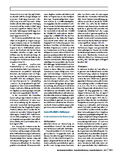 Vorschauseite 4: Richtwerte für Methansäure, Ethansäure und Propansäure in der Innenraumluft