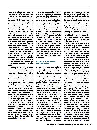 Vorschauseite 4: Pflegeethik und der Auftrag der Pflege – Gegenwärtige Grenzen am Beispiel der stationären Altenpflege