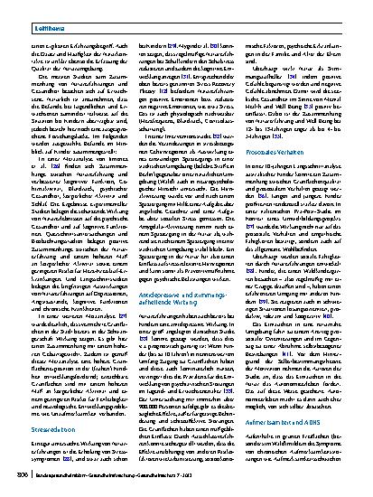 Vorschauseite 4: Naturerfahrung und seelische Gesundheit bei Kindern – theoretische Ansätze und ausgewählte empirische Befunde