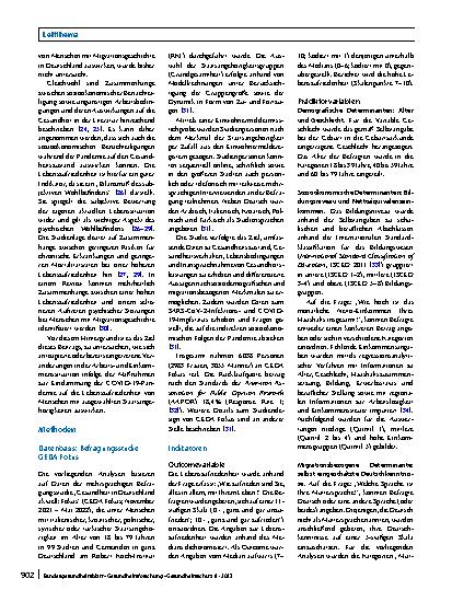 Vorschauseite 2: Menschen mit Migrationsgeschichte in der COVID-19-Pandemie