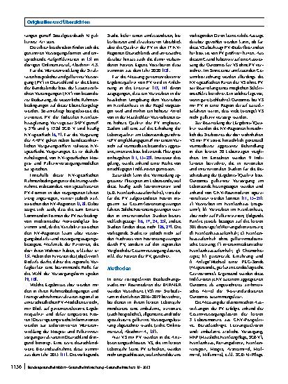 Vorschauseite 2: Ergebnisqualität und Kosten der allgemeinen und spezialisierten Palliativversorgung in Deutschland im regionalen Vergleich: eine GKV-Routinedatenstudie