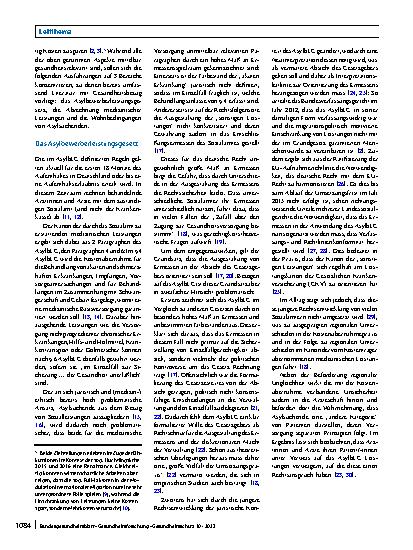 Vorschauseite 2: Determinanten der Gesundheit und medizinischen Versorgung von Asylsuchenden in Deutschland