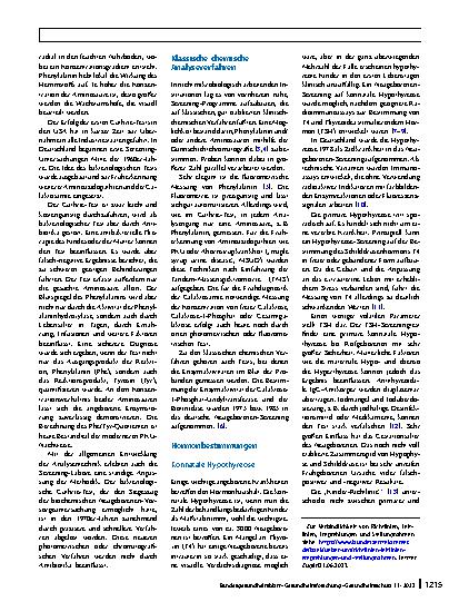 Vorschauseite 2: Entwicklung der Analytik im Neugeborenen-Screening – Von der Guthrie-Karte zur Genetik