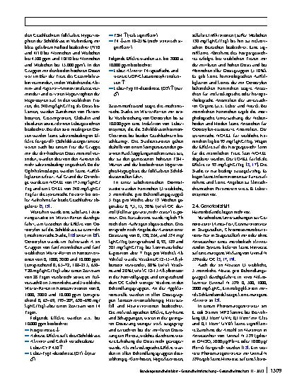 Vorschauseite 6: Stoffmonographie für Octocrylen – HBM-​Werte für die Metaboliten 2-Cyano-3,3-diphenylacrylsäure (CPAA) und 2-(Carboxymethyl)butyl 2-cyano-3,3-diphenylacrylat (Dinor-OC-​Carbonsäur…