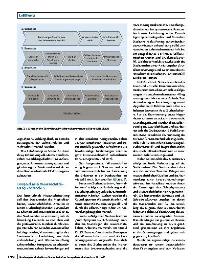 Vorschauseite 6: Studienabschnitt „Vom Symptom zur Erkrankung“ – Schritte in ein integriertes Zahnmedizincurriculum