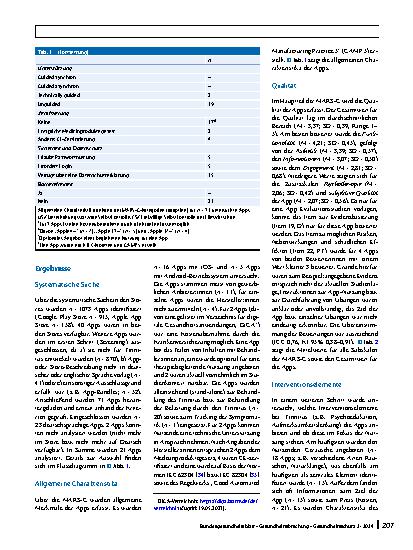Vorschauseite 5: Mit Apps gegen den Tinnitus? Ein systematisches Review zu Qualität, Interventionselementen und Techniken der Verhaltensänderung