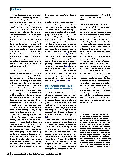 Vorschauseite 5: Datenverarbeitung in sicheren Verarbeitungsumgebungen am Beispiel von MRT-Gehirnscans – zugleich ein Plädoyer für eine rechtssichere Forschungsgrundlage