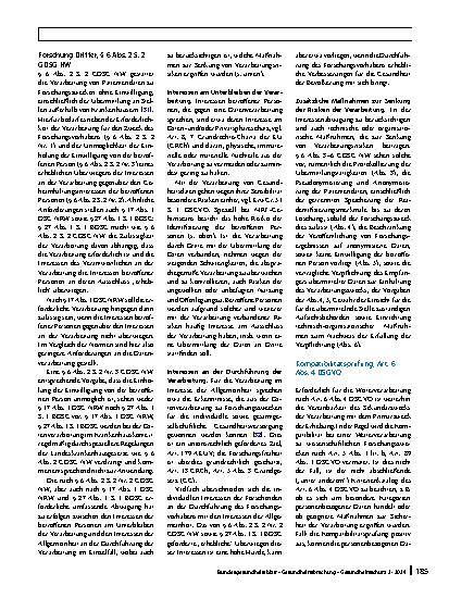 Vorschauseite 6: Datenverarbeitung in sicheren Verarbeitungsumgebungen am Beispiel von MRT-Gehirnscans – zugleich ein Plädoyer für eine rechtssichere Forschungsgrundlage