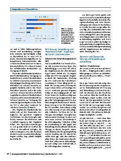Vorschauseite 5: Hepatitis C in Haftanstalten