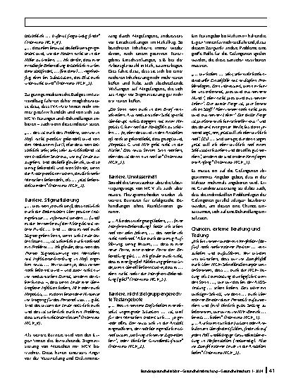 Vorschauseite 6: Hepatitis C in Haftanstalten