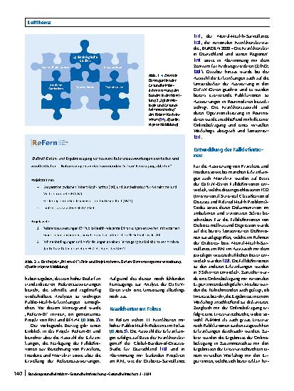 Vorschauseite 2: Referenzauswertungen für die Schätzung von Prävalenz, Inzidenz und Mortalität Public-Health-relevanter Erkrankungen auf Basis von Routinedaten