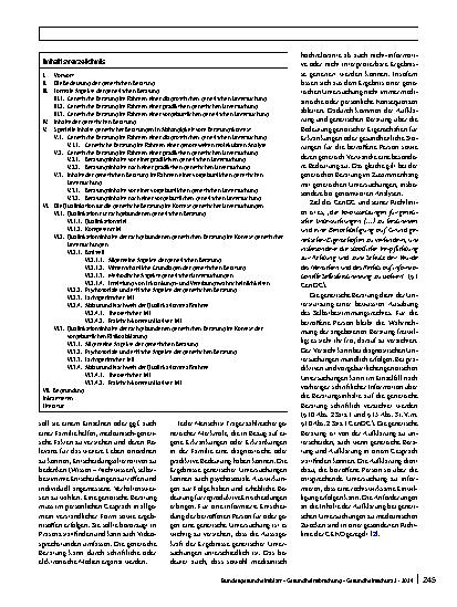 Vorschauseite 2: Richtlinie der Gendiagnostik-Kommission (GEKO) für die Anforderungen an die Qualifikation zur und Inhalte der genetischen Beratung gemäß § 23 Abs. 2 Nr. 2a und § 23 Abs. 2 Nr. 3 G…
