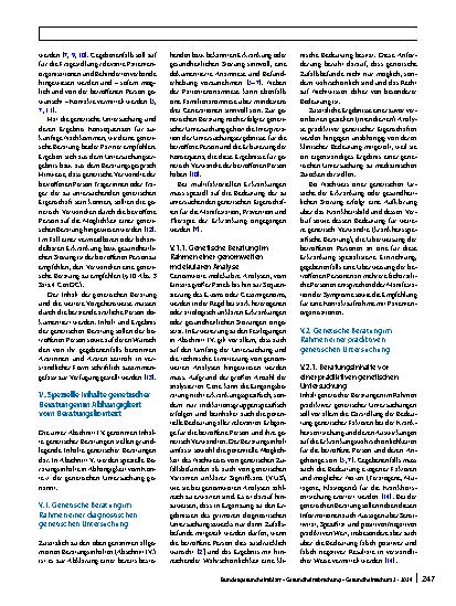 Vorschauseite 4: Richtlinie der Gendiagnostik-Kommission (GEKO) für die Anforderungen an die Qualifikation zur und Inhalte der genetischen Beratung gemäß § 23 Abs. 2 Nr. 2a und § 23 Abs. 2 Nr. 3 G…