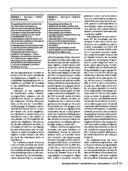 Vorschauseite 5: Künstliche Intelligenz und sichere Gesundheitsdatennutzung im Projekt KI-FDZ: Anonymisierung, Synthetisierung und sichere Verarbeitung für Real-World-Daten