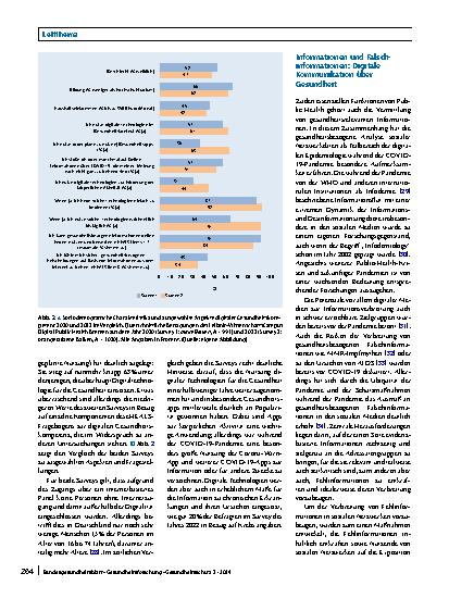 Vorschauseite 5: Entwicklungen in der Digitalisierung von Public Health seit 2020