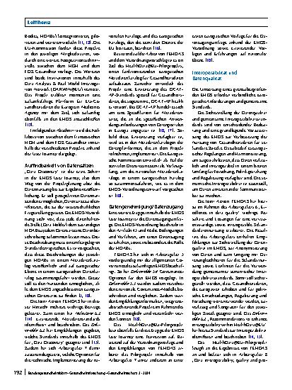 Vorschauseite 4: Kooperation zwischen dem Health Data Hub und dem FDZ Gesundheit am BfArM beim Aufbau des europäischen Gesundheitsdatenraums