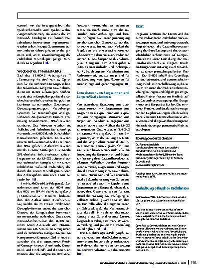 Vorschauseite 5: Kooperation zwischen dem Health Data Hub und dem FDZ Gesundheit am BfArM beim Aufbau des europäischen Gesundheitsdatenraums