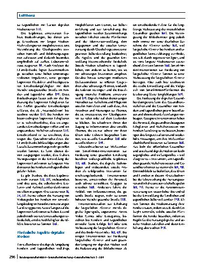 Vorschauseite 5: Wirkungen digitaler Medien auf die Gesundheit von Kindern und Jugendlichen mit Schwerpunkt auf dem Verzehr ungesunder Lebensmittel