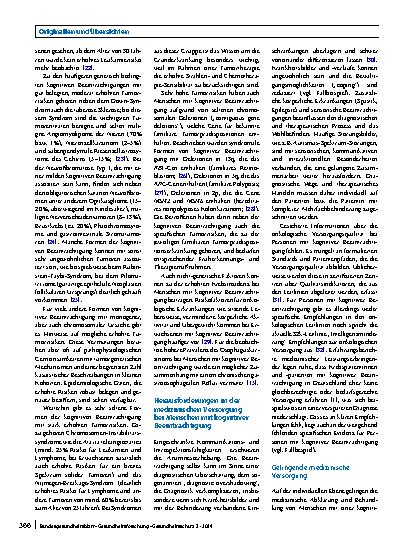 Vorschauseite 5: Krebserkrankungen bei Menschen mit einer Intelligenzminderung in Deutschland: Prävalenzen, Genetik und Versorgungslage