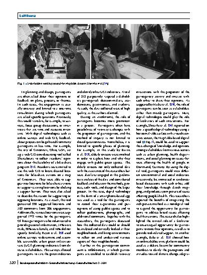 Vorschauseite 5: Digitally supported participation in the nexus between public health and urban planning