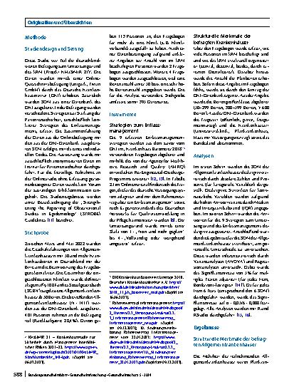 Vorschauseite 2: Strategien des Entlassmanagements in deutschen Allgemeinkrankenhäusern