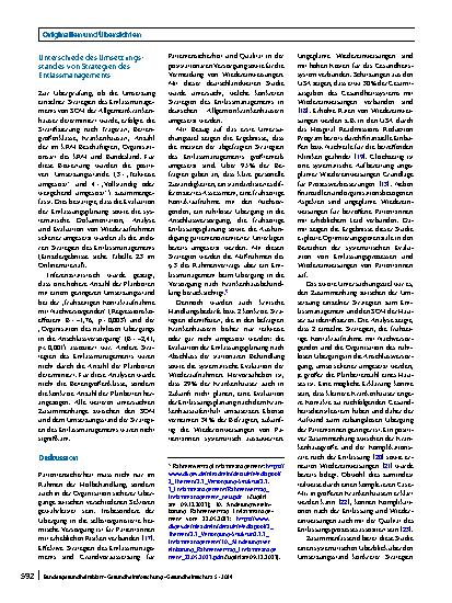 Vorschauseite 6: Strategien des Entlassmanagements in deutschen Allgemeinkrankenhäusern