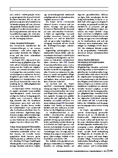Vorschauseite 5: Intersektoralität im Fokus – Strategien und aktuelle Forschungsprojekte zur Versorgung geriatrischer Personen