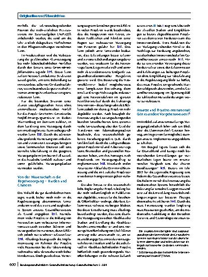 Vorschauseite 6: Intersektoralität im Fokus – Strategien und aktuelle Forschungsprojekte zur Versorgung geriatrischer Personen