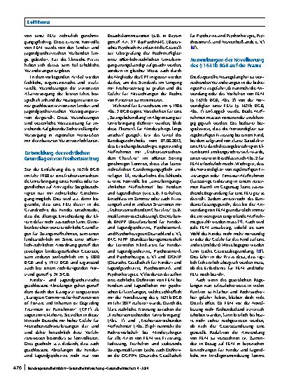 Vorschauseite 2: Rechtliche, fachliche und strukturelle Aspekte einer modernen akutstationären Versorgung von Kindern und Jugendlichen mit psychischen Störungen