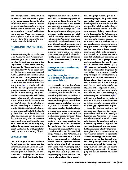 Vorschauseite 4: Wie sichern wir in Zukunft die Versorgung von Kindern und Jugendlichen mit psychischen Erkrankungen?