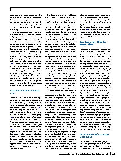 Vorschauseite 4: Ethik des langen Lebens