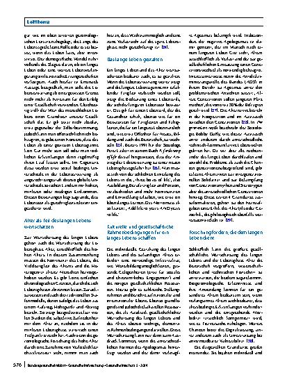 Vorschauseite 5: Ethik des langen Lebens