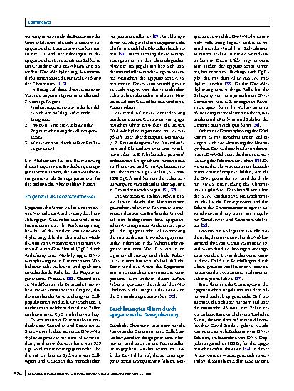 Vorschauseite 4: Genetik, Epigenetik und Umweltfaktoren der Lebenserwartung – Welche Rolle spielt Nature-versus-Nurture beim Altern?
