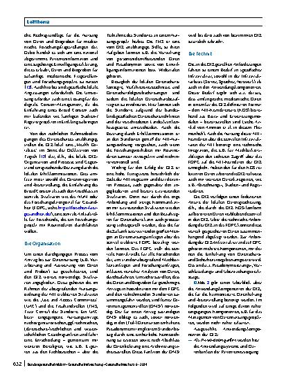 Vorschauseite 4: Die Datenintegrationszentren – Von der Konzeption in der Medizininformatik-Initiative zur lokalen Umsetzung in einem Netzwerk Universitätsmedizin