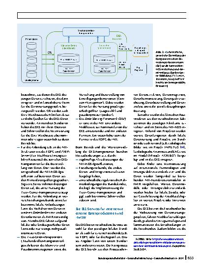Vorschauseite 5: Die Datenintegrationszentren – Von der Konzeption in der Medizininformatik-Initiative zur lokalen Umsetzung in einem Netzwerk Universitätsmedizin