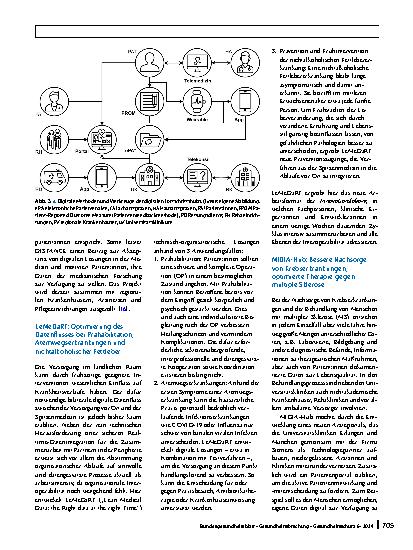 Vorschauseite 5: Die digitalen Fortschrittshubs Gesundheit – Gemeinsame Datennutzung über die Universitätsmedizin hinaus