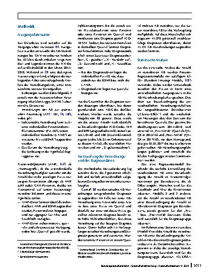 Vorschauseite 2: Analyse von Einflussfaktoren auf ambulante pädiatrische Antibiotikaverordnungen in Bielefeld 2015 – 2018