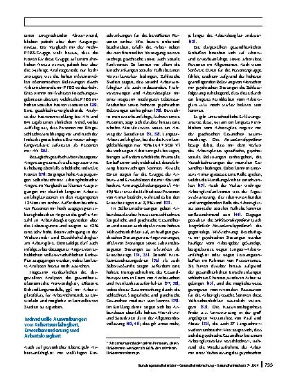 Vorschauseite 5: Arbeitsunfähigkeit bei psychischen Störungen – ökonomische, individuelle und behandlungsspezifische Aspekte