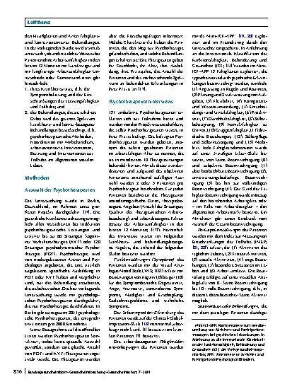 Vorschauseite 2: Teilhabeorientierte Psychotherapie bei arbeitsfähigen und arbeitsunfähigen Patienten mit psychischen Erkrankungen