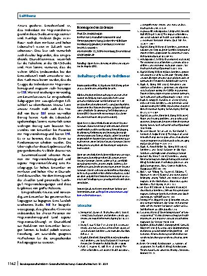 Vorschauseite 6: Migrationshintergrund und Einsamkeit im mittleren und hohen Alter in Deutschland