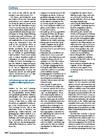 Vorschauseite 5: Mobilität älterer Menschen im öffentlichen Raum unter Gendergesichtspunkten