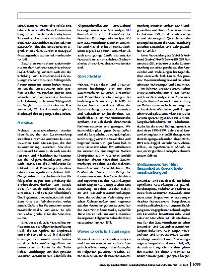 Vorschauseite 5: Einsamkeit als Gesundheitsrisiko: Eine narrative Übersichtsarbeit